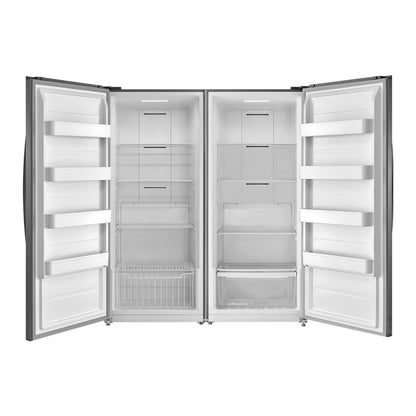 FORNO Premium 2-Piece Kitchen Bundle - Galiano 48" Gas Range, 60" Side-by-Side Refrigerator - FBDL-005-01CAUS