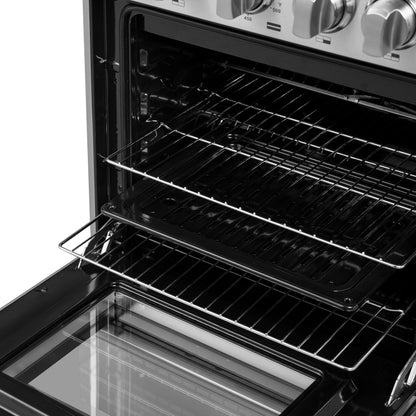 Forno Breno 24-Inch Freestanding Gas Range, Plug Included, Energy Efficient