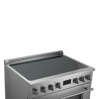 Forno Torino 36 Inch Induction Range with True Convection and Air Fry