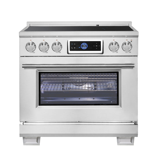 Forno Maximus 36 Inch Induction Range with Air Fryer