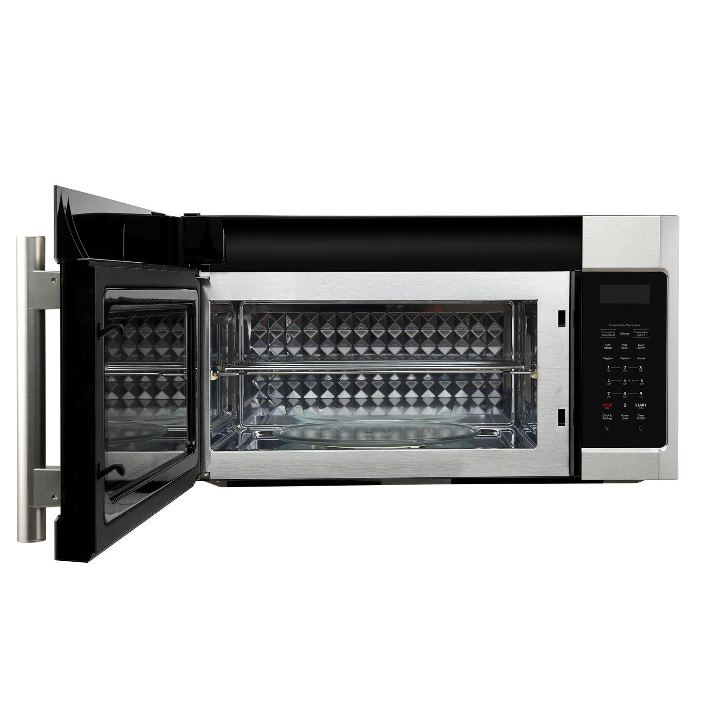 Forno Fornace 30-Inch Over the Range Convection Microwave, Stainless Steel – 1.5 cu.ft, 300 CFM Vent, Touch Control, LED Light