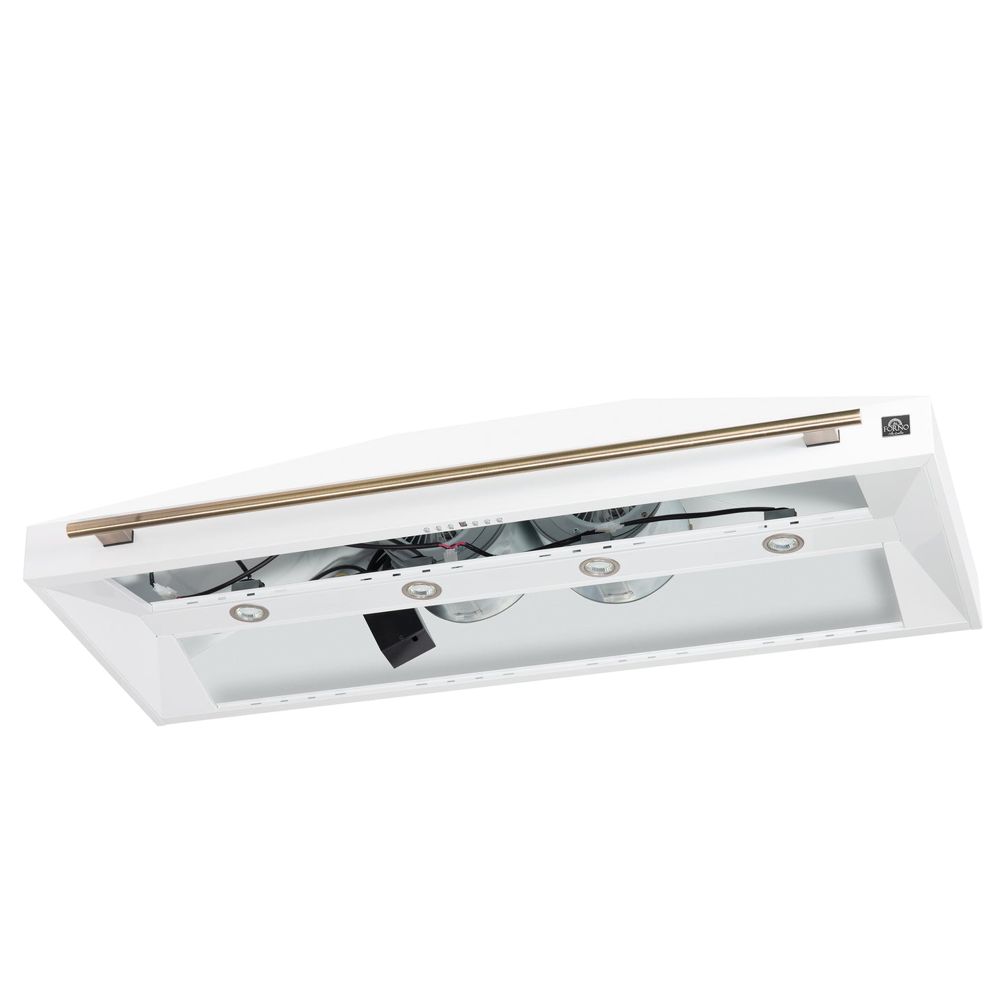 Forno Aria 60 Inch Wall-Mounted Range Hood in White