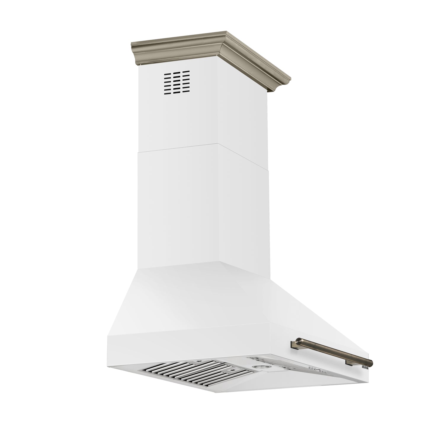 Forno Aria 30 Inch Wall-Mounted Range Hood in White