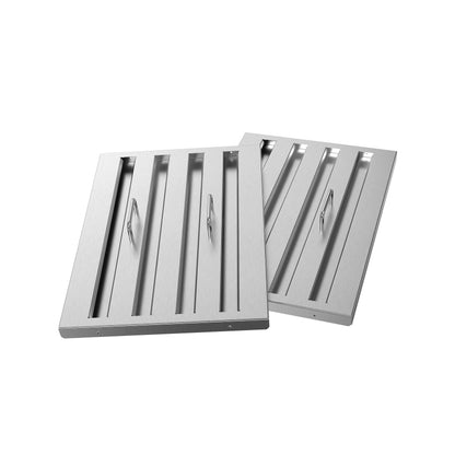 Forno Venezia 36 Inch Wall-Mounted Range Hood in White with Touch Controls and Baffle Filters