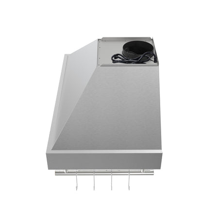 Forno Venezia 36 Inch Wall-Mounted Range Hood with Touch Controls and Baffle Filters