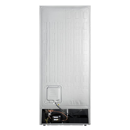 Forno Maderno 28-Inch Convertible Upright Freezer/Refrigerator in White with Antique Brass Handle, 13.6 cu.ft., Left Swing